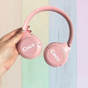 Personalised Kid&#39;s Wireless Over Ear Headphones