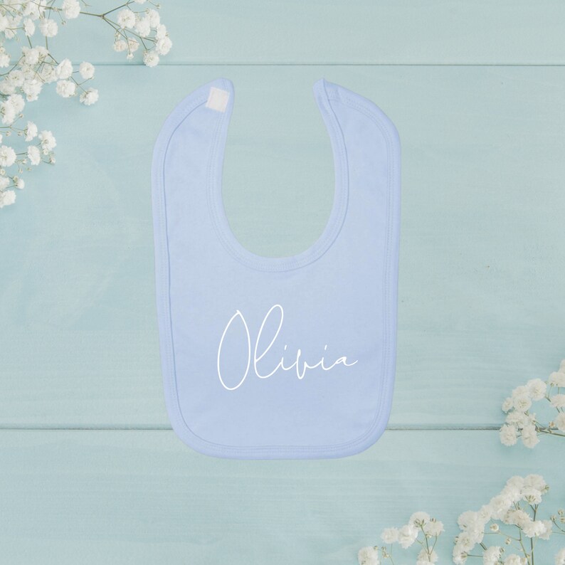 Personalised Custom Baby Bib Baby Bib Baby Bib Toddler Etsy UK