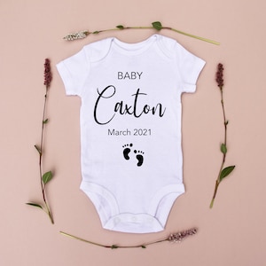It/'s A Boy Baby Vest Baby Announcement Vest Cute Baby Vest Toddler 42