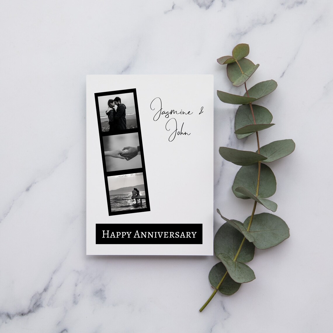 Personalised Anniversary Card Anniversary Card for Him - Etsy
