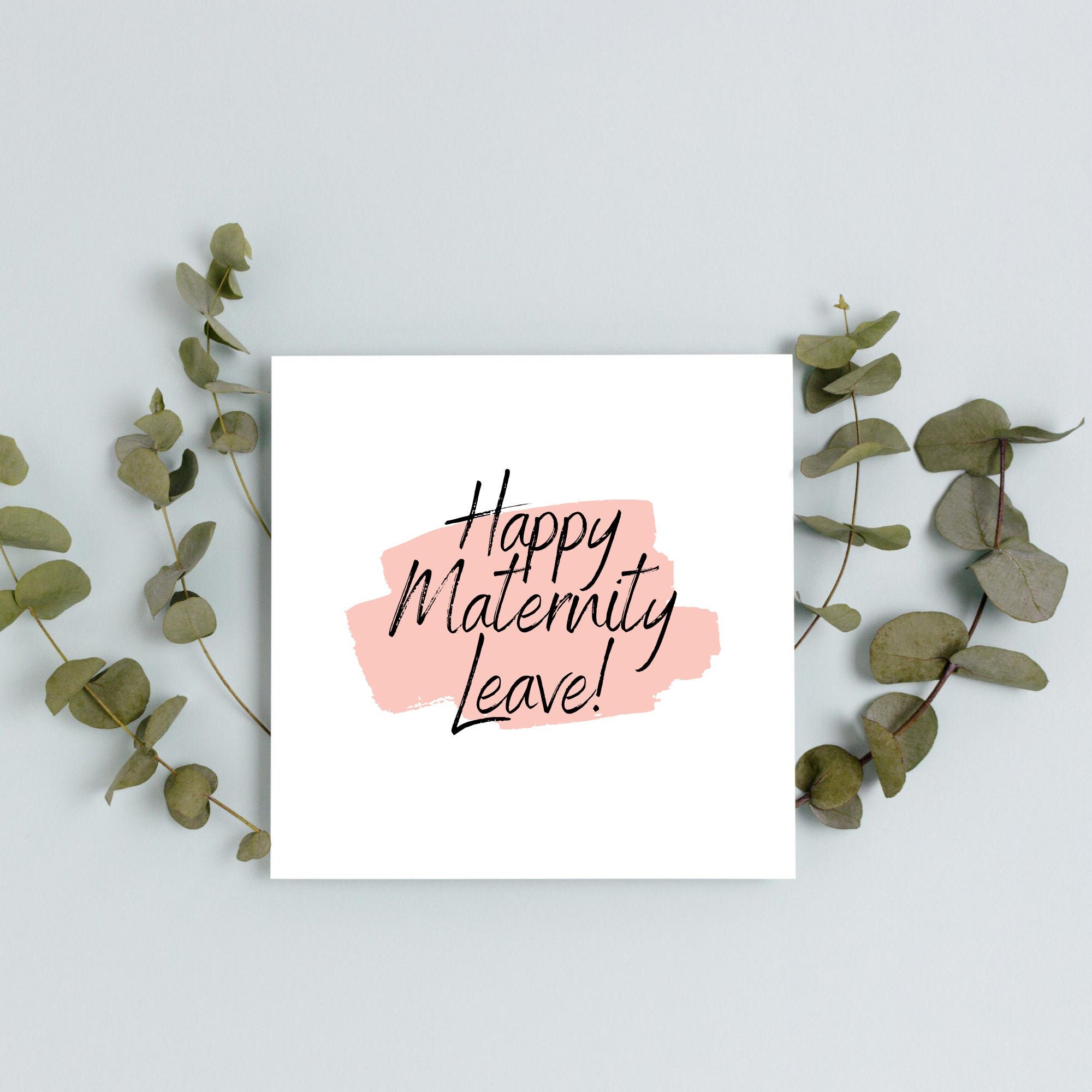 Happy Maternity Leave Card Mummy To Be Mum To Be Etsy