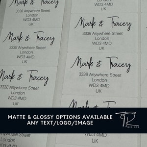Address Label | Personalised Address Sticker | Personalised Return Address Label | Wedding Address Sticker | Family Address Label