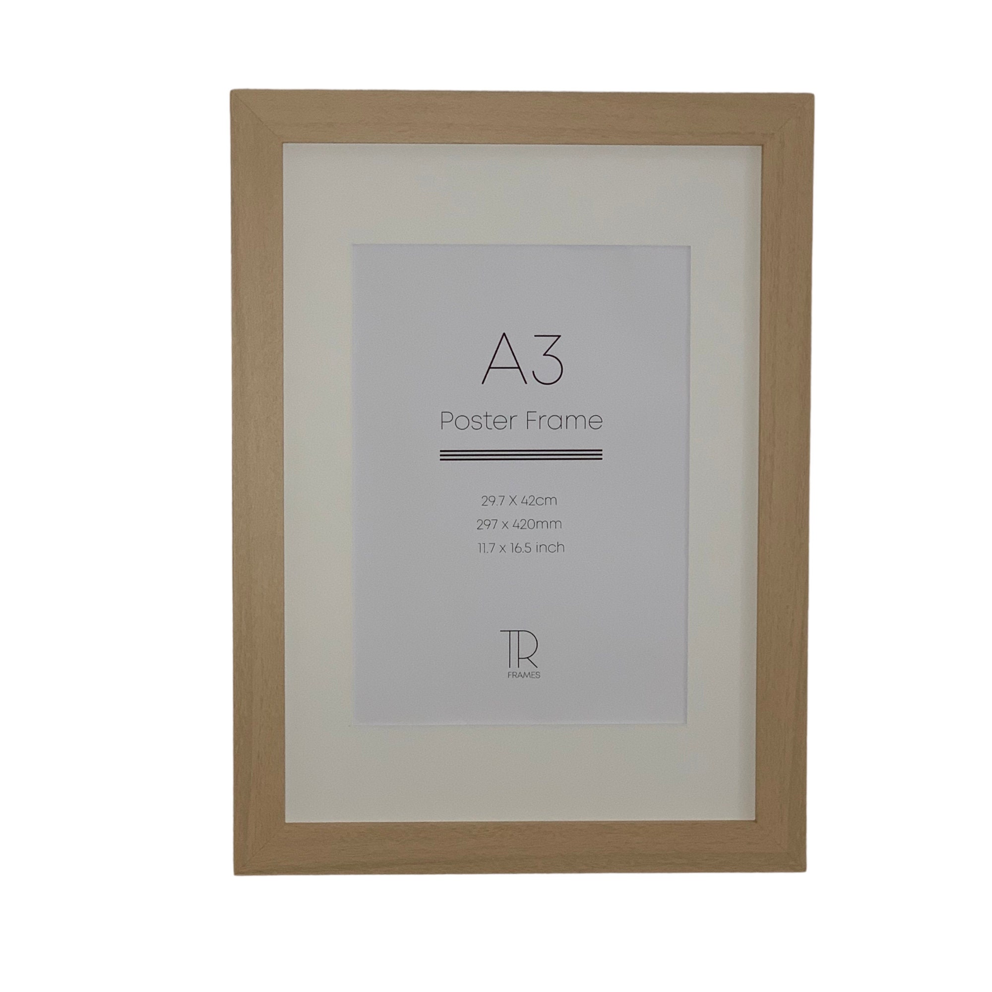 Grey A3 Poster Frame Black White Light Grey Pine Etsy UK