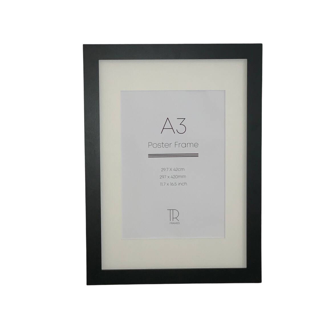 A3 Poster Frame Black White Light Grey Pine Photo Etsy