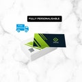 Personalised Business Cards | Small Business Cards | 80 x 54mm Professional Business Cards | Modern Business Card | Calling Cards