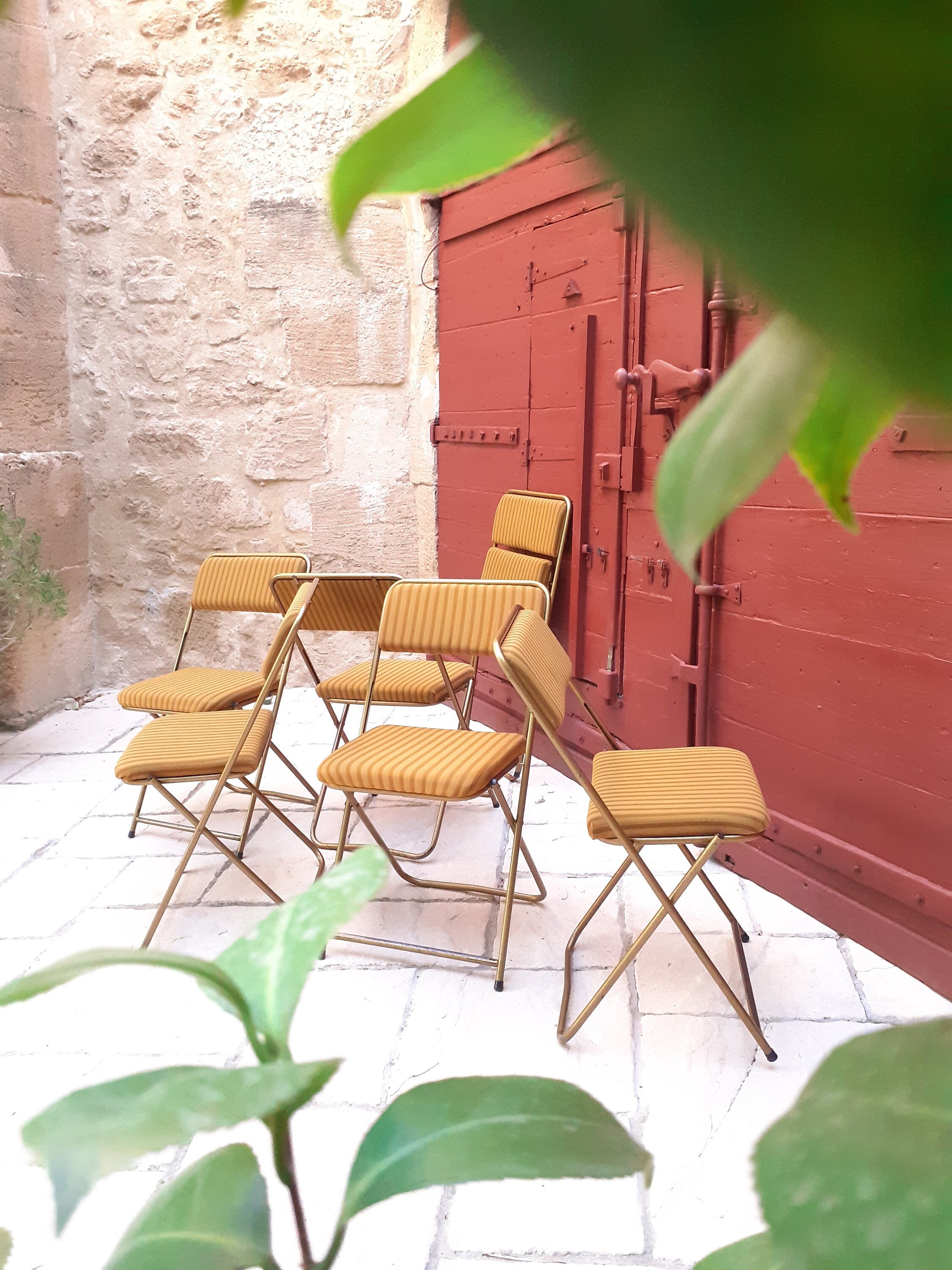 6 chaises Pliantes Lafuma