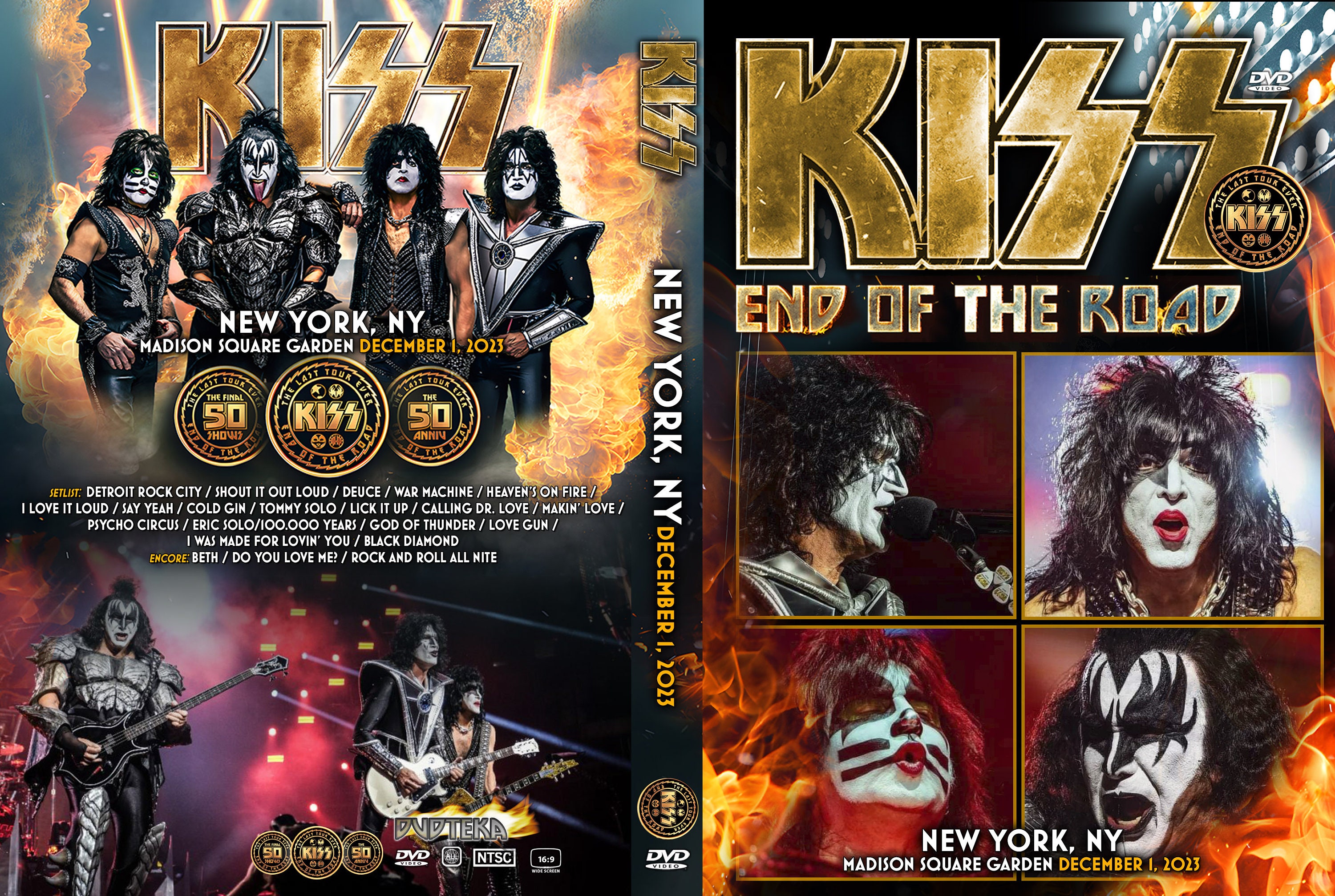 パネライ 希少 KISS Nite 01-02-12-2023 | NY City, York /new Dvds 2 ミュージック