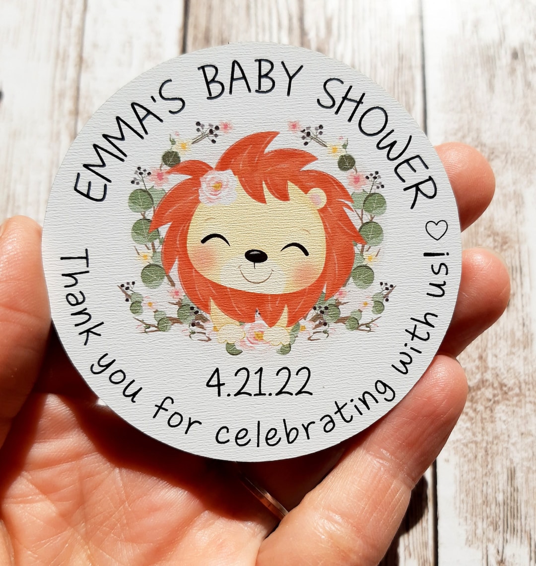 Baby Shower Thank You Baby Shower Favors Baby Shower