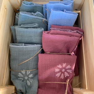 Multi-Purpose Linen Cloth Squares, Earth Conscious, Eco Friendly