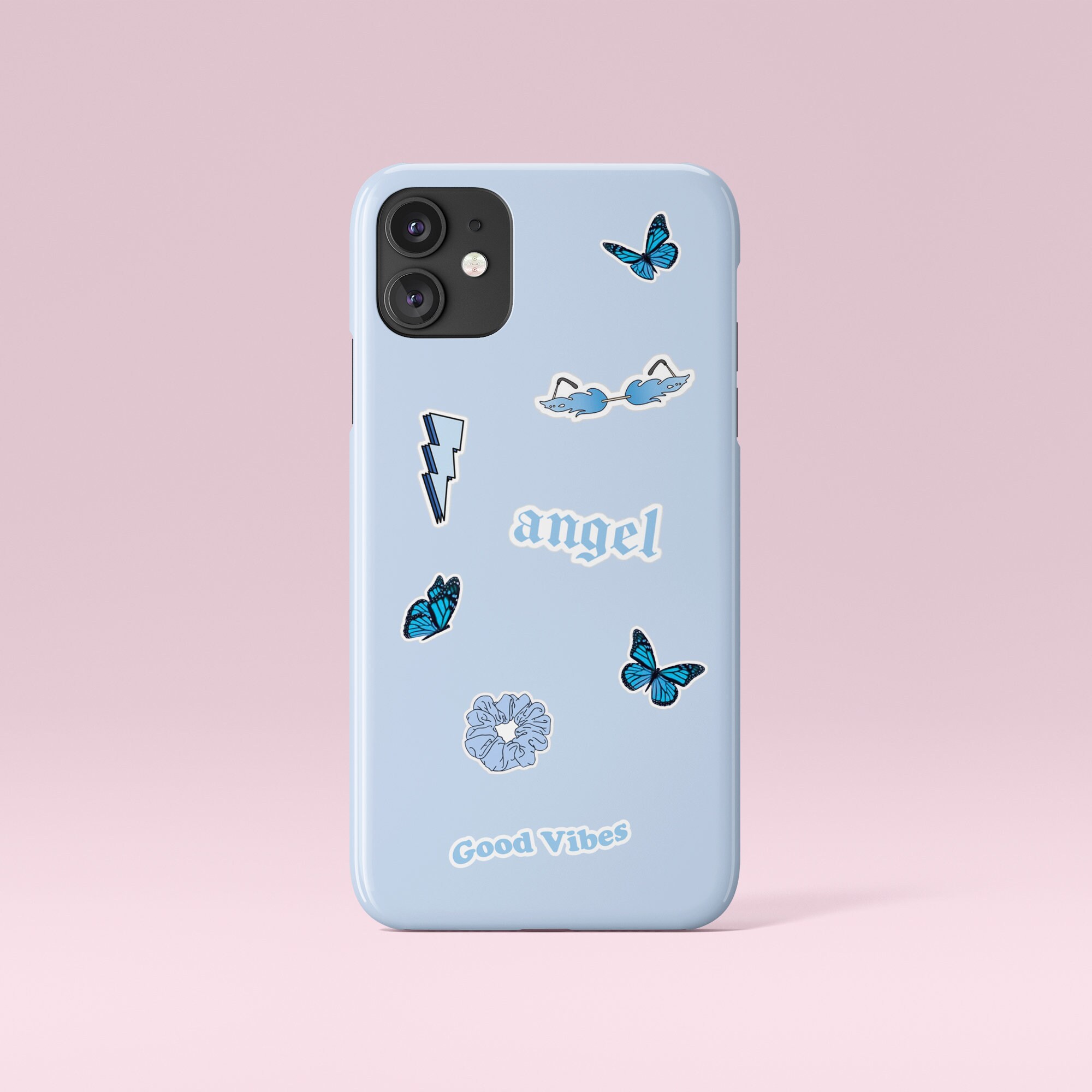 Pegatinas Azul iPhone Caso / iPhone 11 Caso iPhone XR Caso Etsy