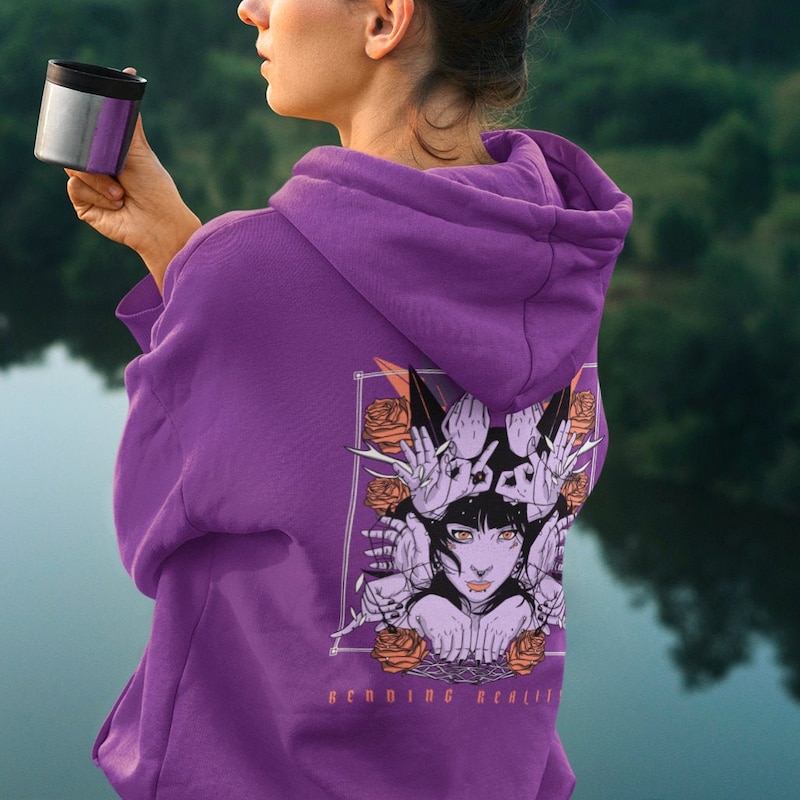 Anime Hoodie Etsy
