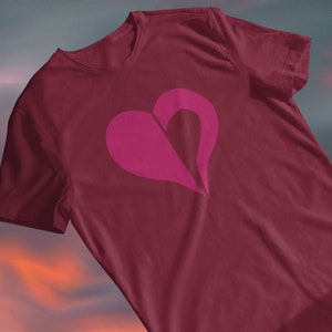Homestuck Heart T-Shirt/ Homestuck Heart Aspect T-Shirt/ Homestuck Godteir T-Shirt/ Homestuck Heart Aspect Unisex Short Sleeve Tee