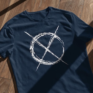 Creepy Pasta T-Shirt/ Creepypasta Proxy T-Shirt/ CreepyPasta Operator Symbol/ Creepy Pasta Fan T-Shirt/ Unisex Jersey Short Sleeve Tee