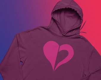 Heart clearance aspect hoodie