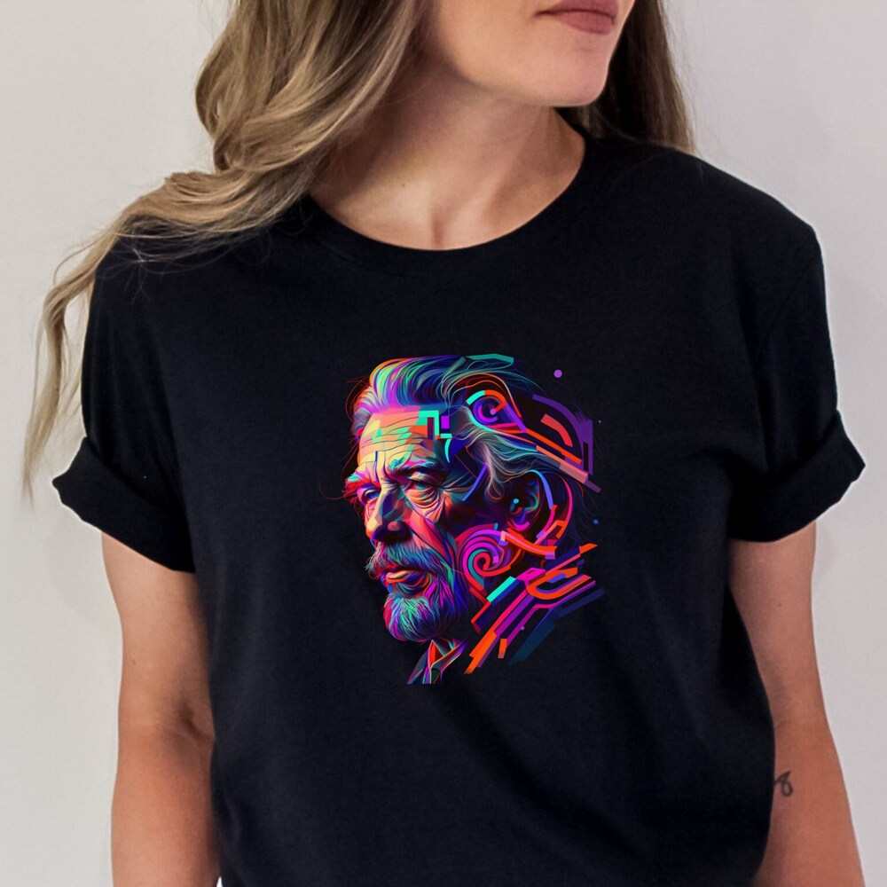 Alan Watts Graphic T-Shirt/ Alan Watts Graphic Art Shirt/ Alan Watts T-Shirt/ Alan Watts Fan Shirt/ Unisex Jersey Short Sleeve Tee