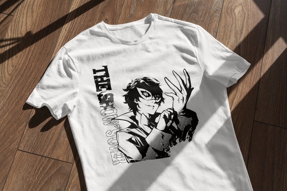 Joker Persona T Shirt Persona Game Joker Design Shirt Etsy