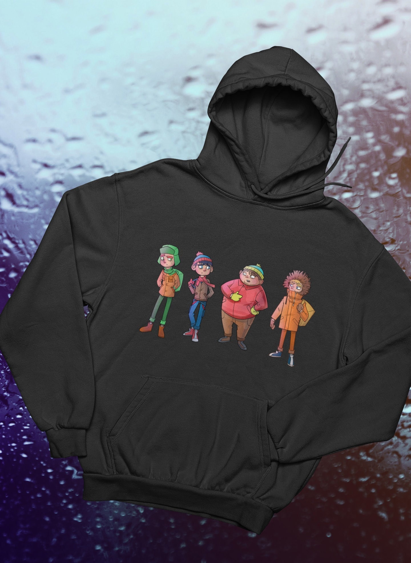Thick anime online hoodies
