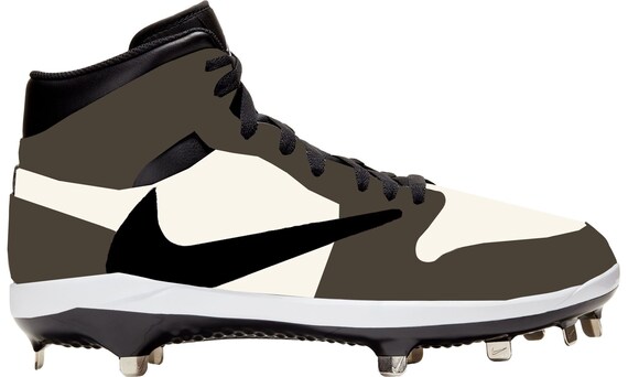 travis scott baseball cleats