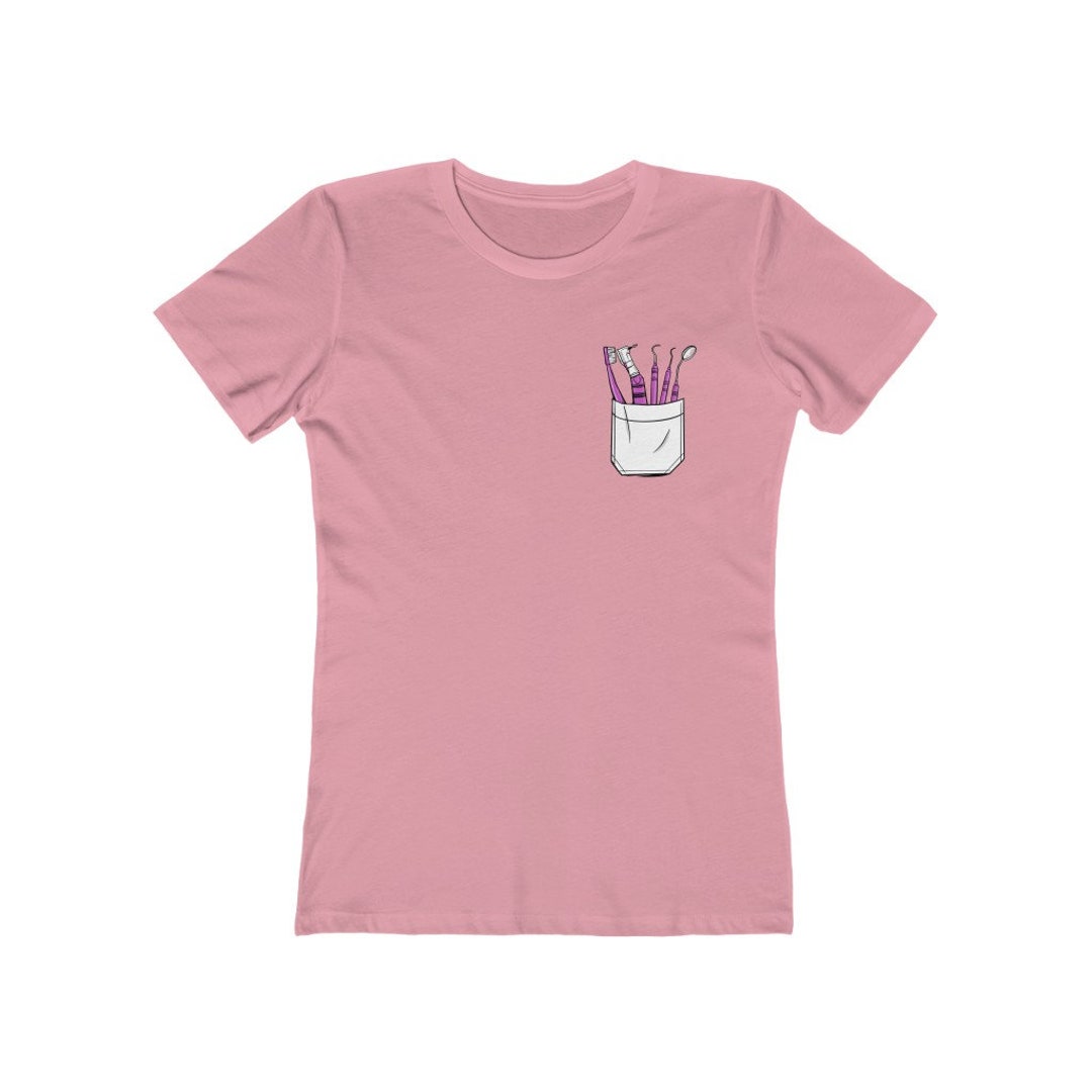 Women's Dental Instruments Pocket Style T-shirt Cute - Etsy