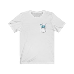 歯科器具ポケットスタイルユニセックスTシャツ歯科医歯科衛生士＆歯科学生ユニークなギフト|複数の色スーパーソフトTシャツ