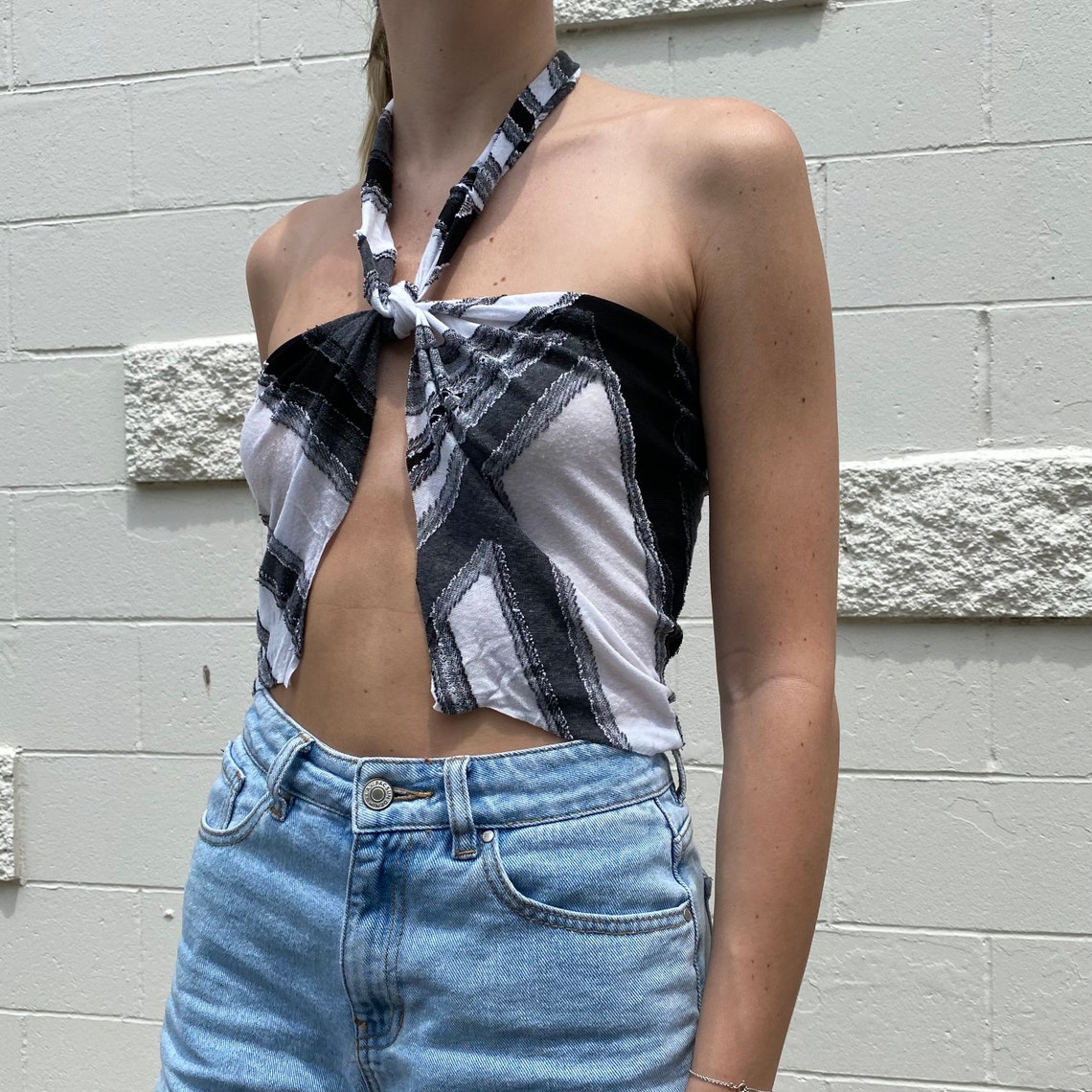 y2k halter tops