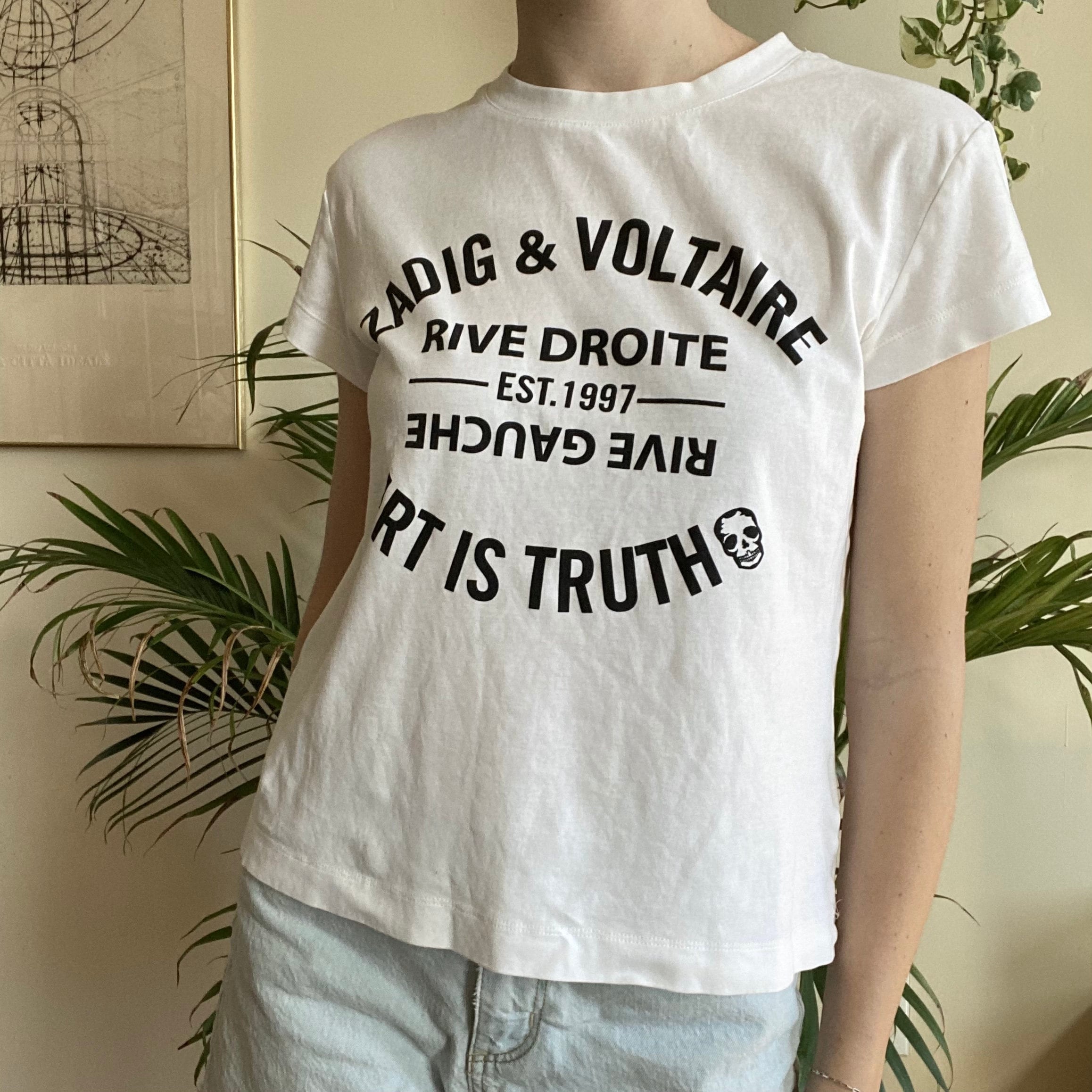 Tee shirt zadig et voltaire rive droite sales