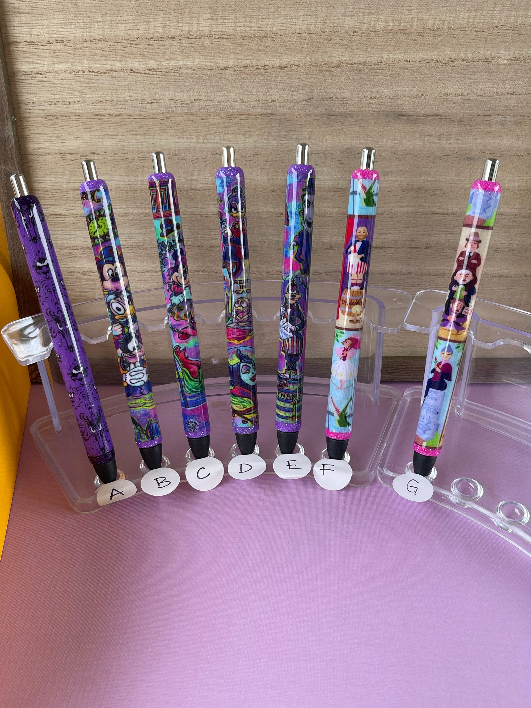 Princess Ink Joy Gel Pen Custom Pen Fabric Pen Epoxy Pen Snow White 