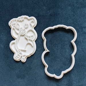 Baby Simba cookie cutter