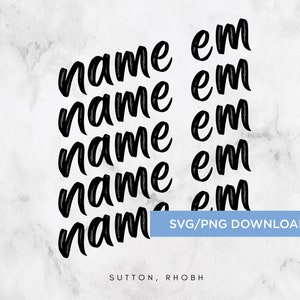 Bravo Real Housewives Quote &quot;Name Em&quot;  SVG/PNG -- Instant Download