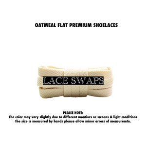 AVENA DE PRIMERA CALIDAD Cordones para Jordan Air Max Nike Adidas Air Force One Converse Shoes y todas las demás marcas