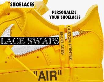 GEPERSONALISEERDE UNIEKE SCHOENVETERS PREMIUM kwaliteit Eindeloze opties De ultieme sneakerhead-cadeauveters voor Nike Adidas AF1 Alle schoenen