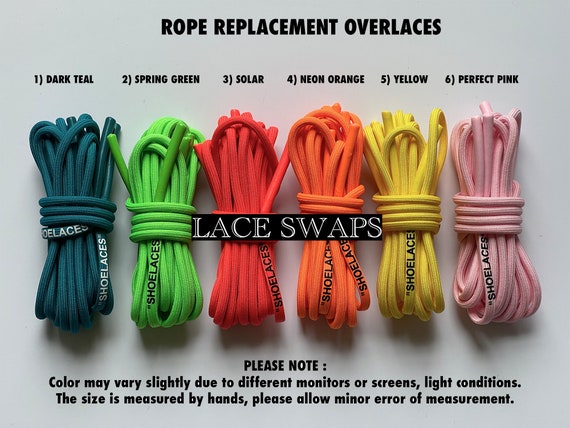 Red/Orange Rope Laces