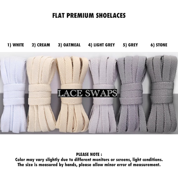 Lacets plats fins sale