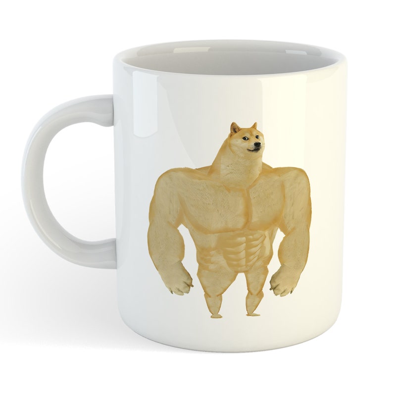 Cheems Crying Buff Doge Meme Coffee Tea Mug 11oz Latest Dank - Etsy