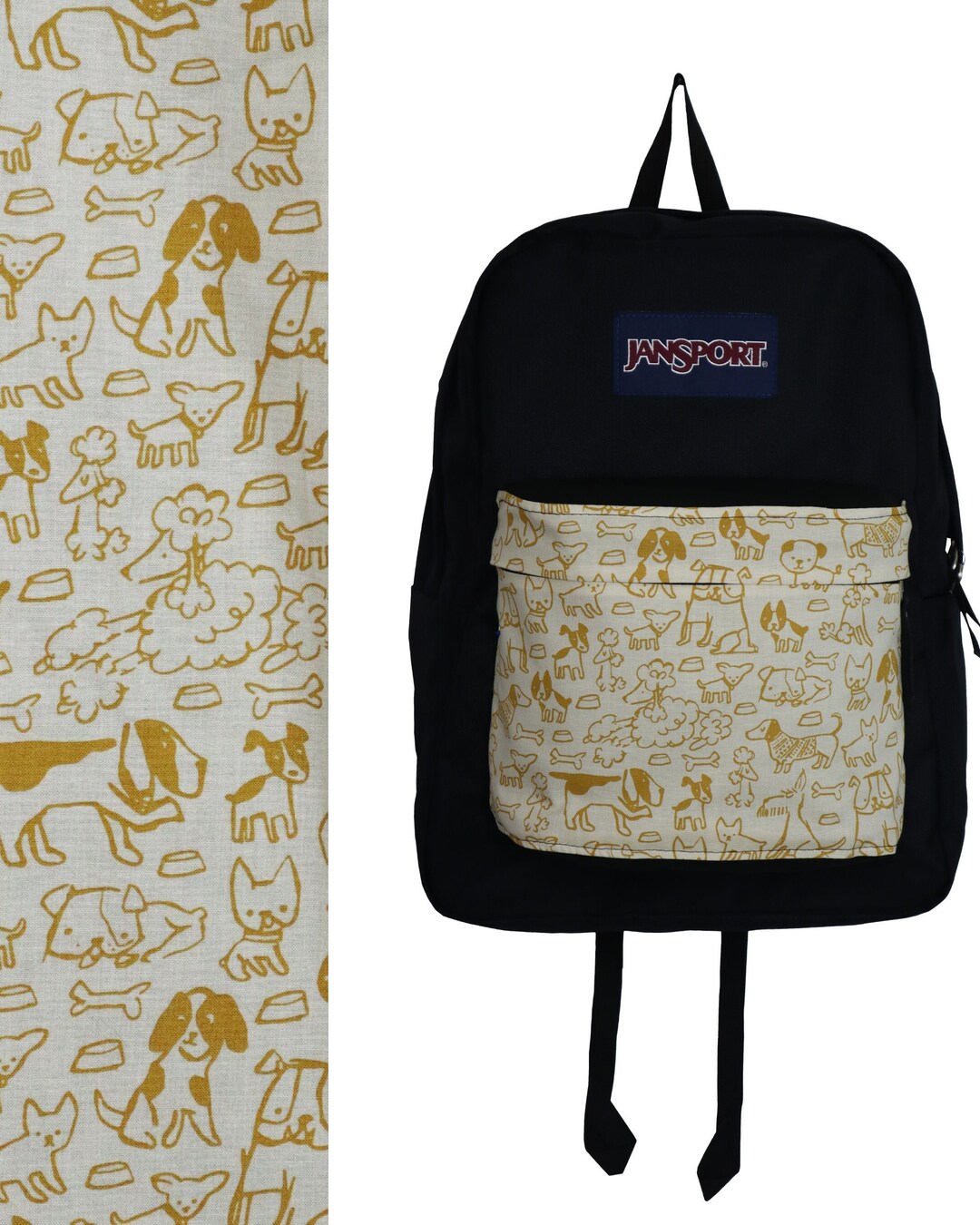 Gold jansport backpack hot sale