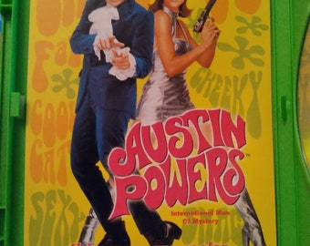 Austin Powers International Man Of Mystery DVD Film 1997-2002