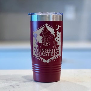 DnD DM Wizard! - Tumbler DnD inciso