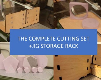 Complete Cutting Set + Storage Rack