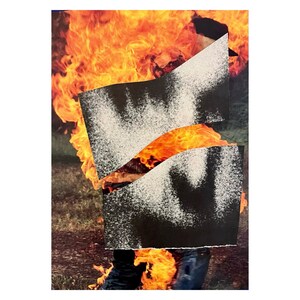 lightning’s girl - collage print
