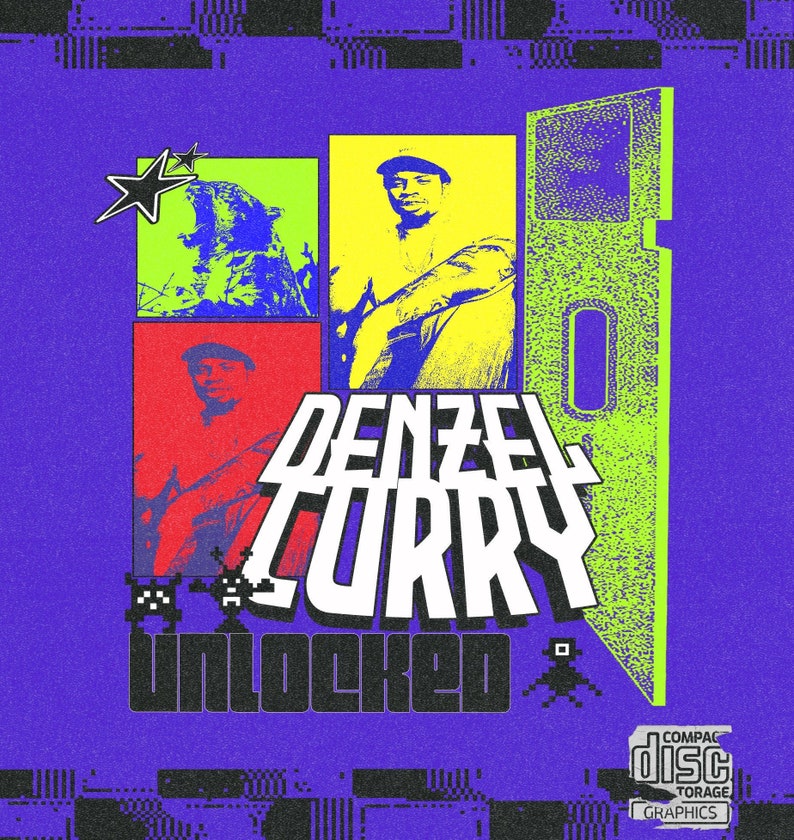 Denzel Curry: Unlocked Art Print - Etsy
