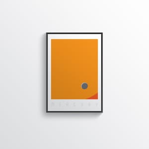 Mercury Planet Giclée Print