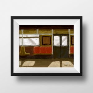 New York City Subway Print