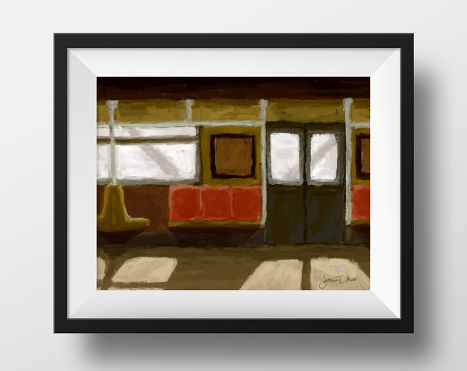 New York City Subway Print