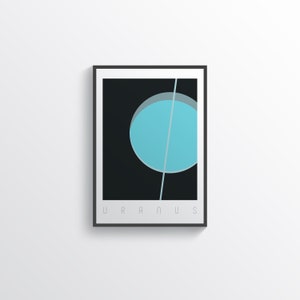 Uranus Planet Giclée Print