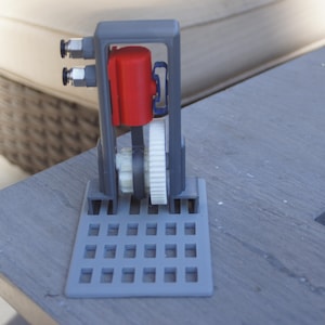 Calisto Motor - 3D druckbares Pressluftmodell - DIY Air-Powered Motor Kit (STL, PDF)