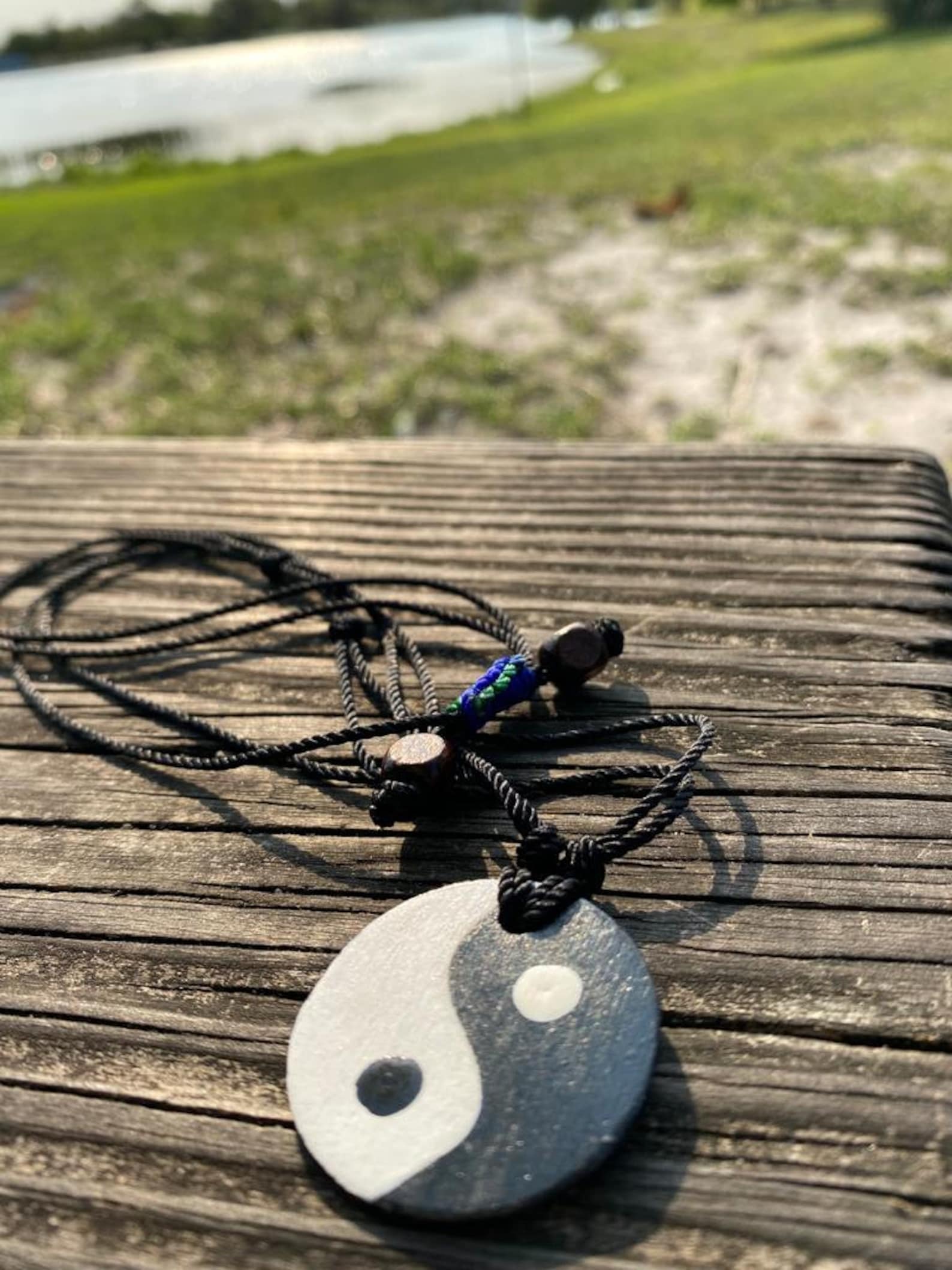 Collar Yin Yang. Colgante Yin Yang. Joyería Yoga. Gargantilla Etsy