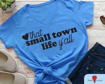 Me encanta la vida de esa pequeña ciudad y'all Digital Download Svg / Jpg / Dxf / Png