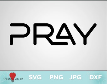 ORAR descarga digital moderna l svg / png / jpg / dxf