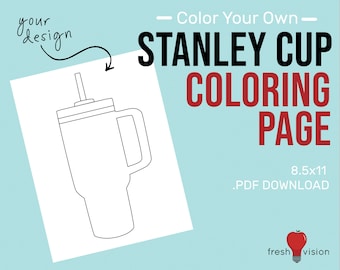 Colorea tu propia página para colorear de la Copa Stanley