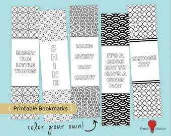 5 kolorowanek do wydrukowania - inspirujące powiedzenia z zabawnymi wzorami